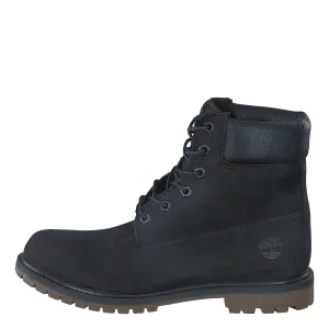 6in Premium Boot - W Black Waterbuck w/Jet Black