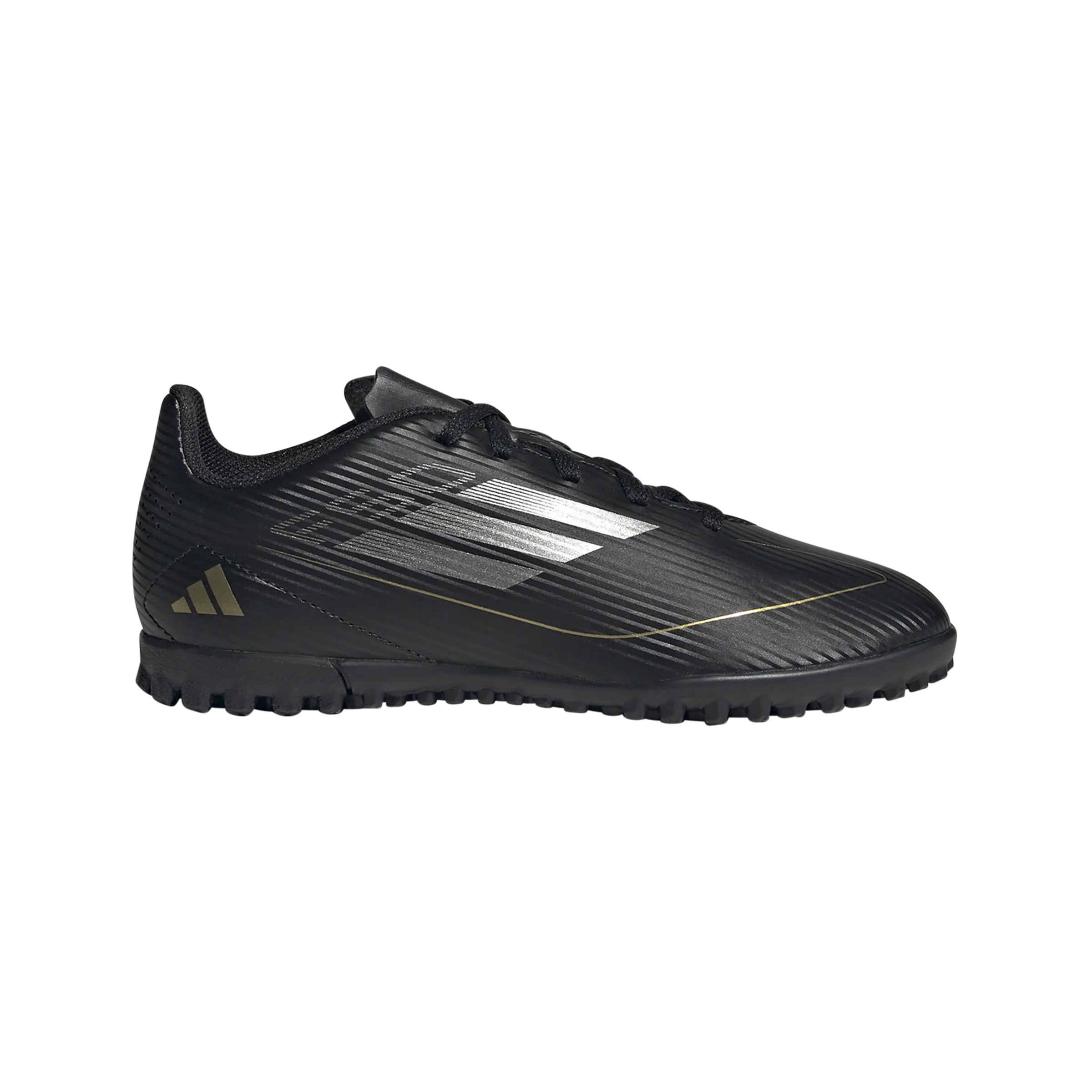 Adidas Kids Astro Turf F50 Club Black/Iron Metallic/Gold Metallic