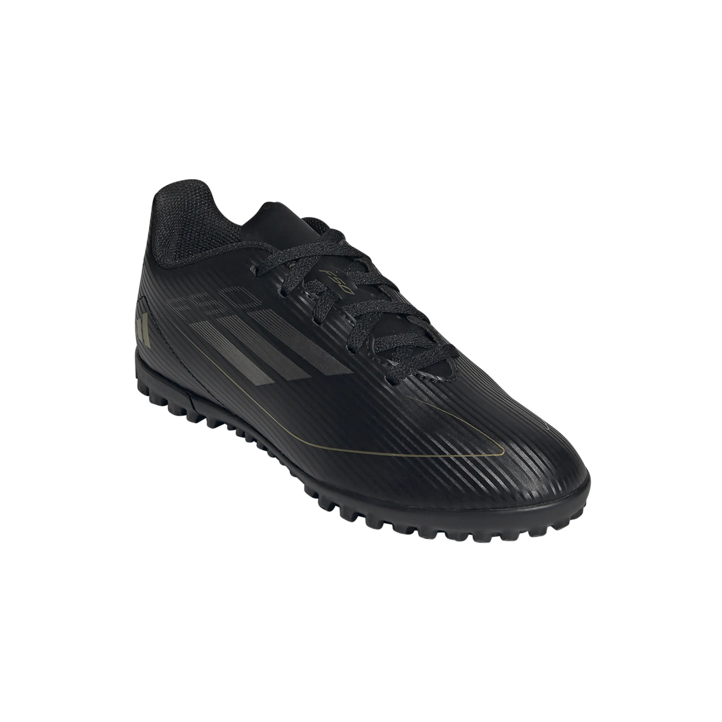 Adidas Kids Astro Turf F50 Club Black/Iron Metallic/Gold Metallic