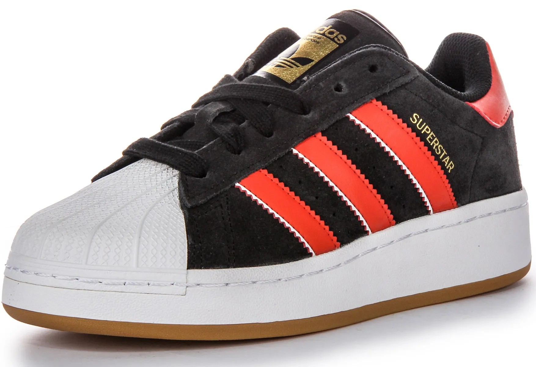 Adidas Superstar XLG In Black Red