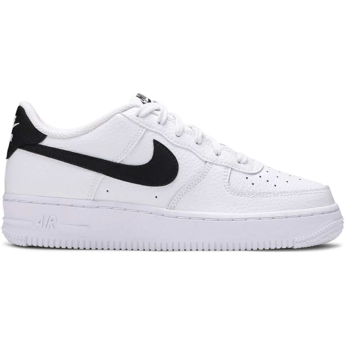 Air Force 1 Gs Leather Youth Low Top Trainers