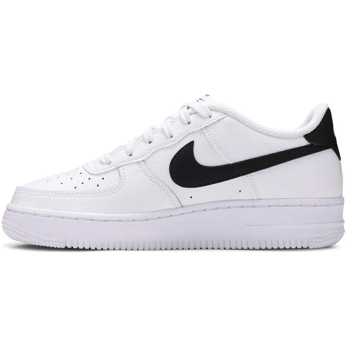 Air Force 1 Gs Leather Youth Low Top Trainers