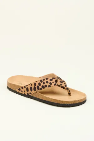 Animal Spot Sandals