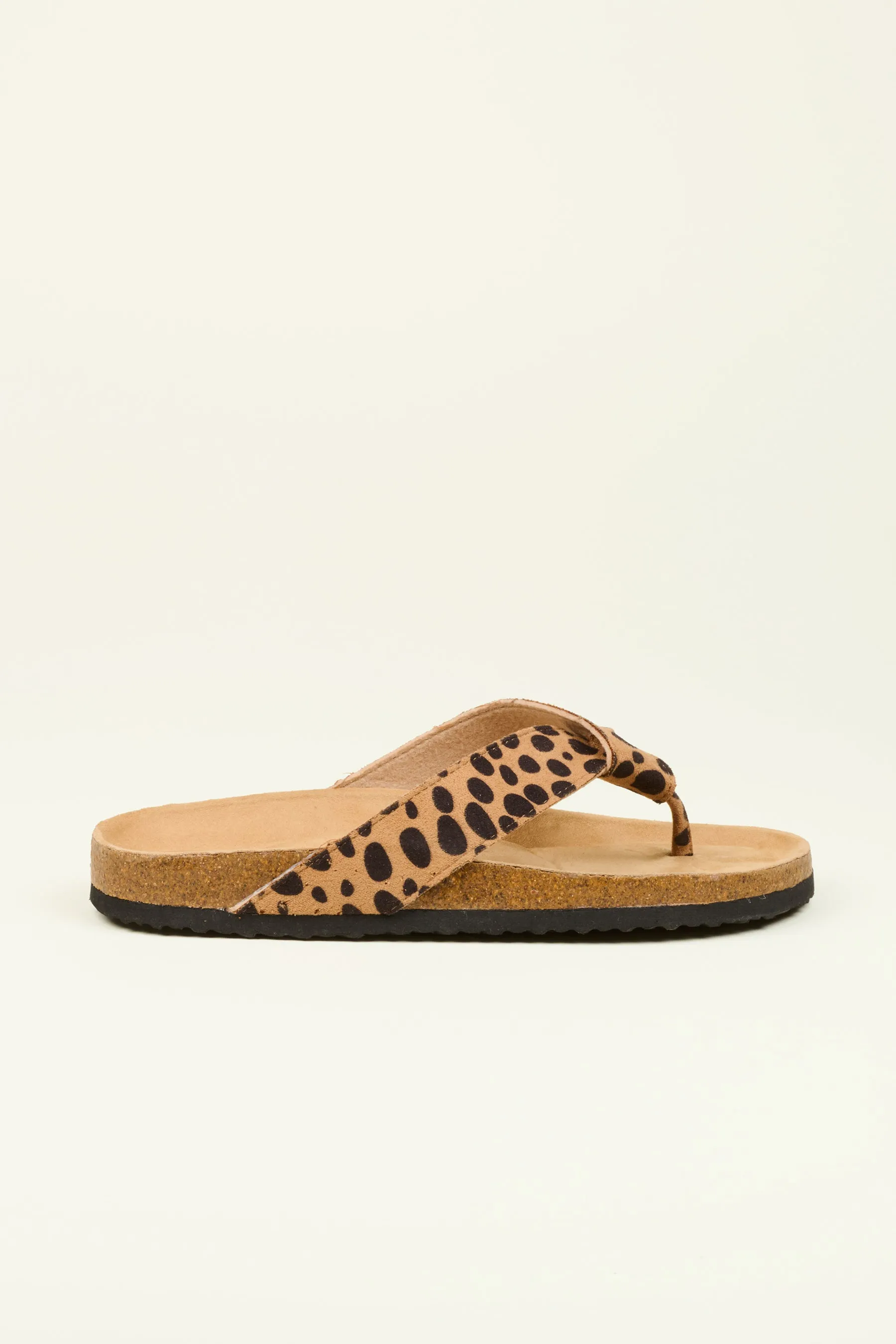 Animal Spot Sandals