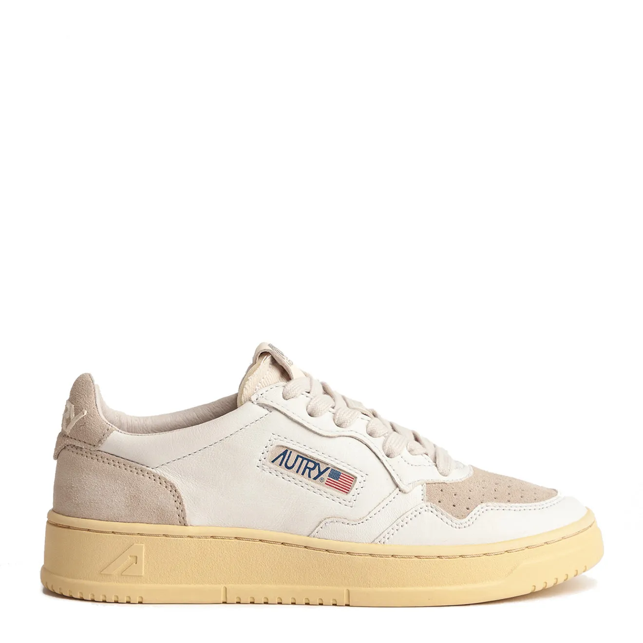 Autry Medalist Low Trainers White / Sand