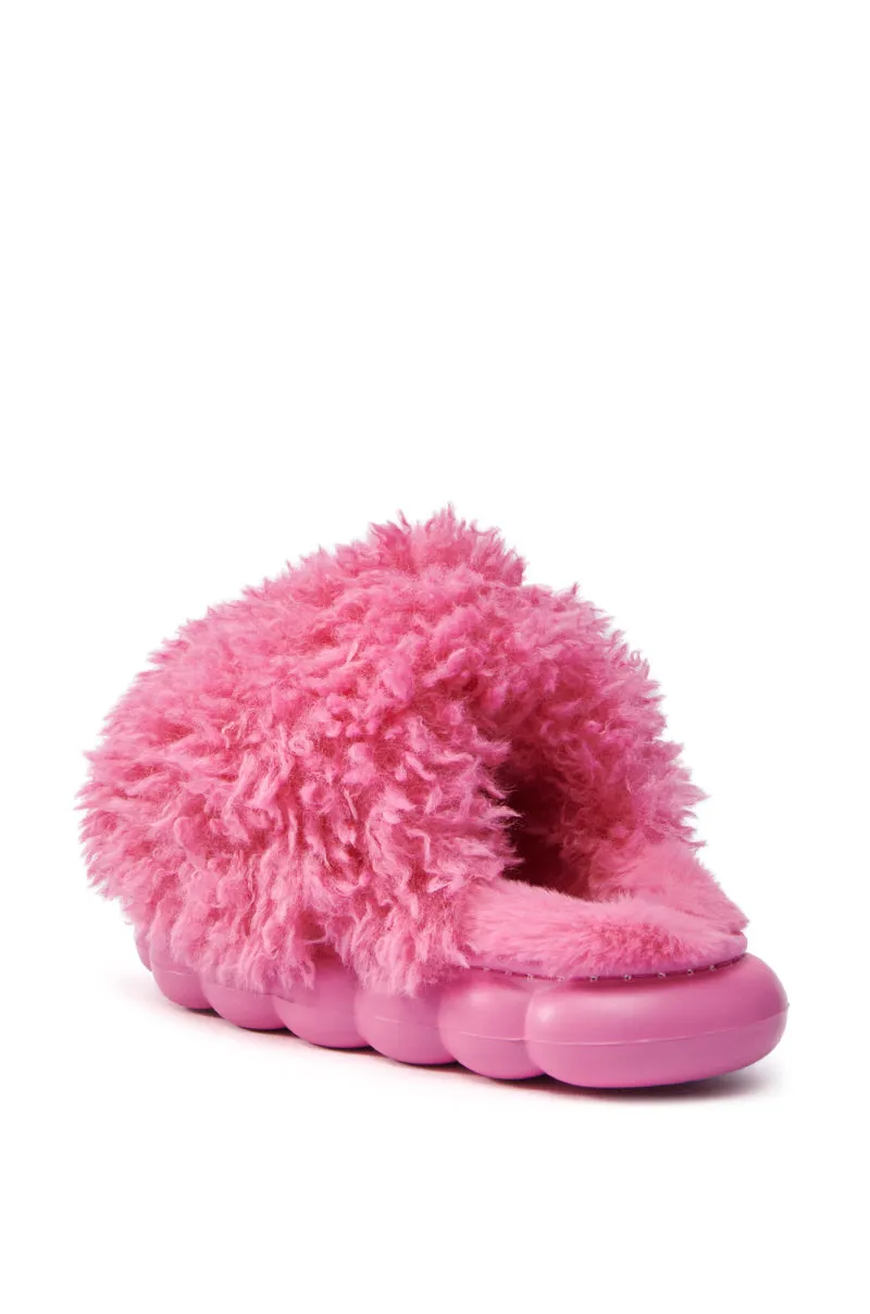 AZALEA WANG LAWSON PINK SLIPPER