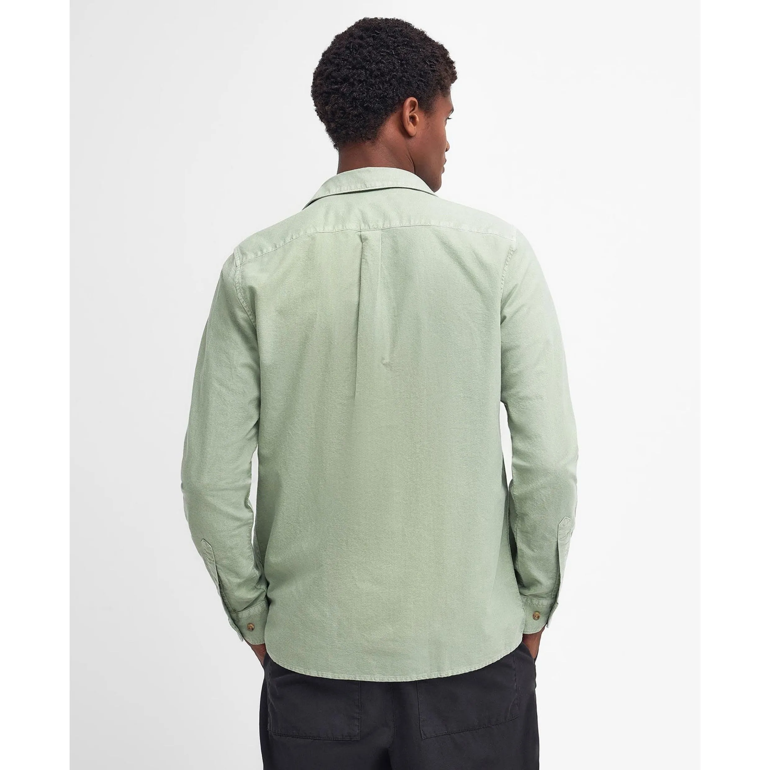 Barbour Bentham Long Sleeved Shirt MSH5475 Agave Green