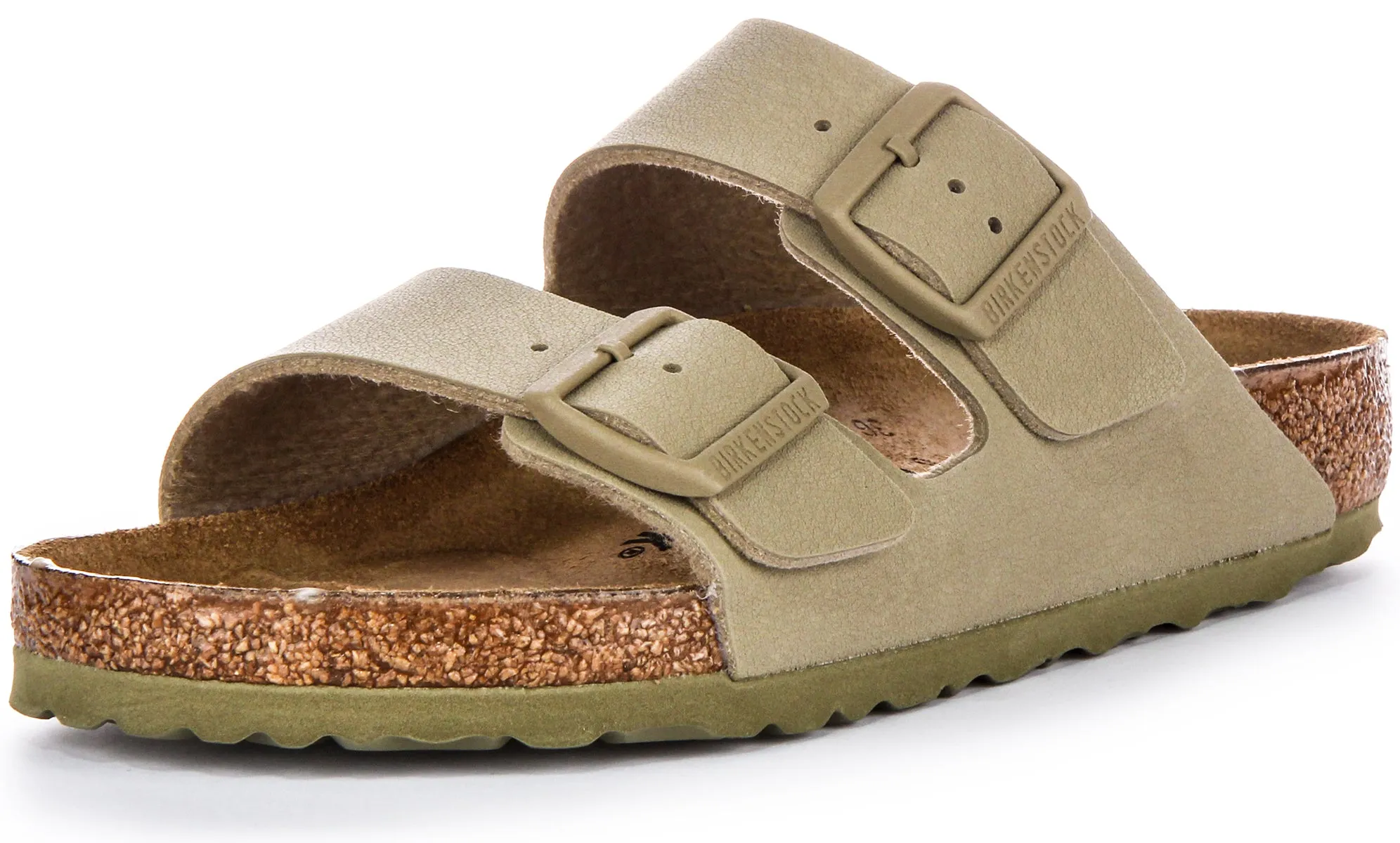 Birkenstock Arizona Bs In Khaki | Regular Fit