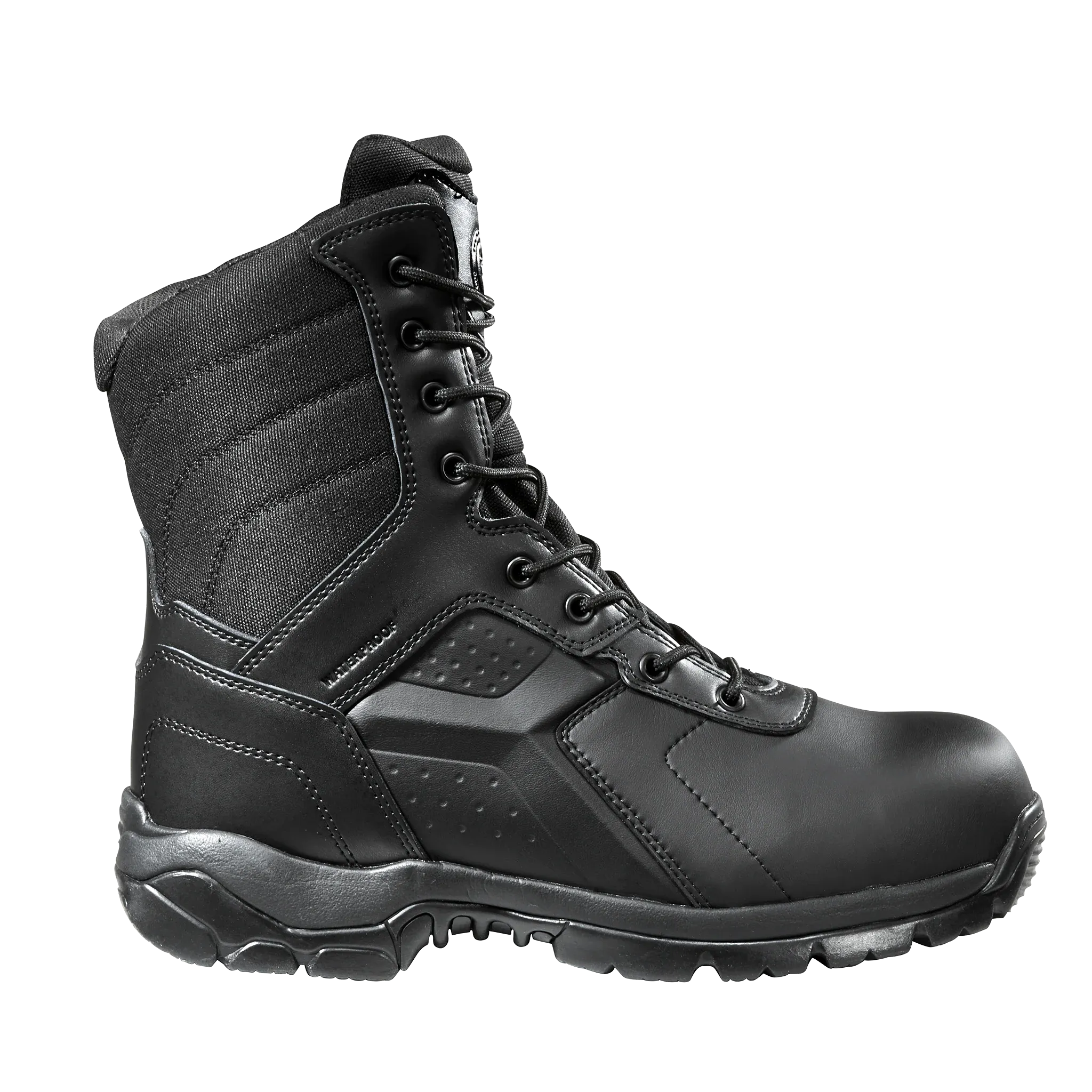 Black Diamond 8-Inch Waterproof Tactical Boot - Side Zip Composite Safety Toe