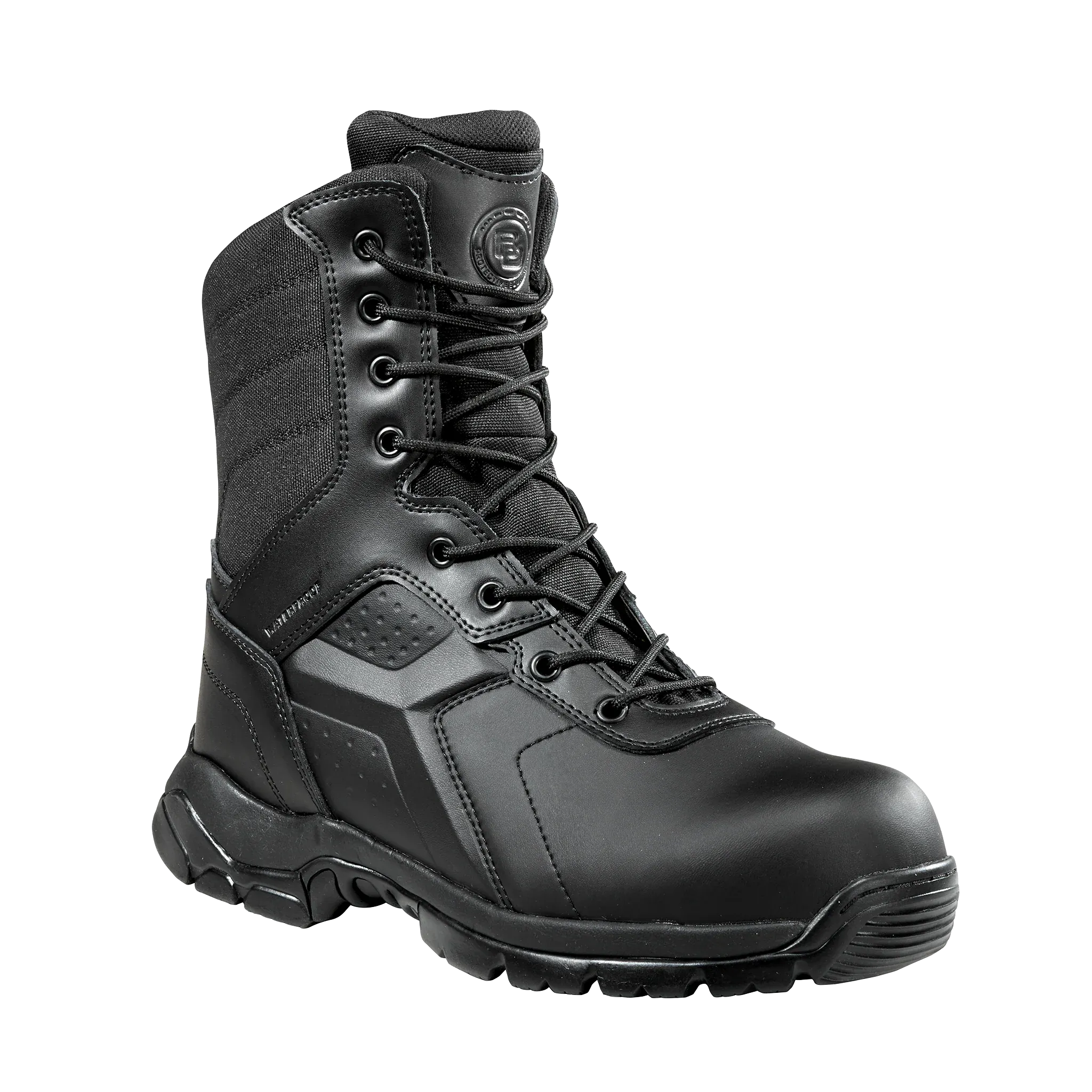 Black Diamond 8-Inch Waterproof Tactical Boot - Side Zip Composite Safety Toe