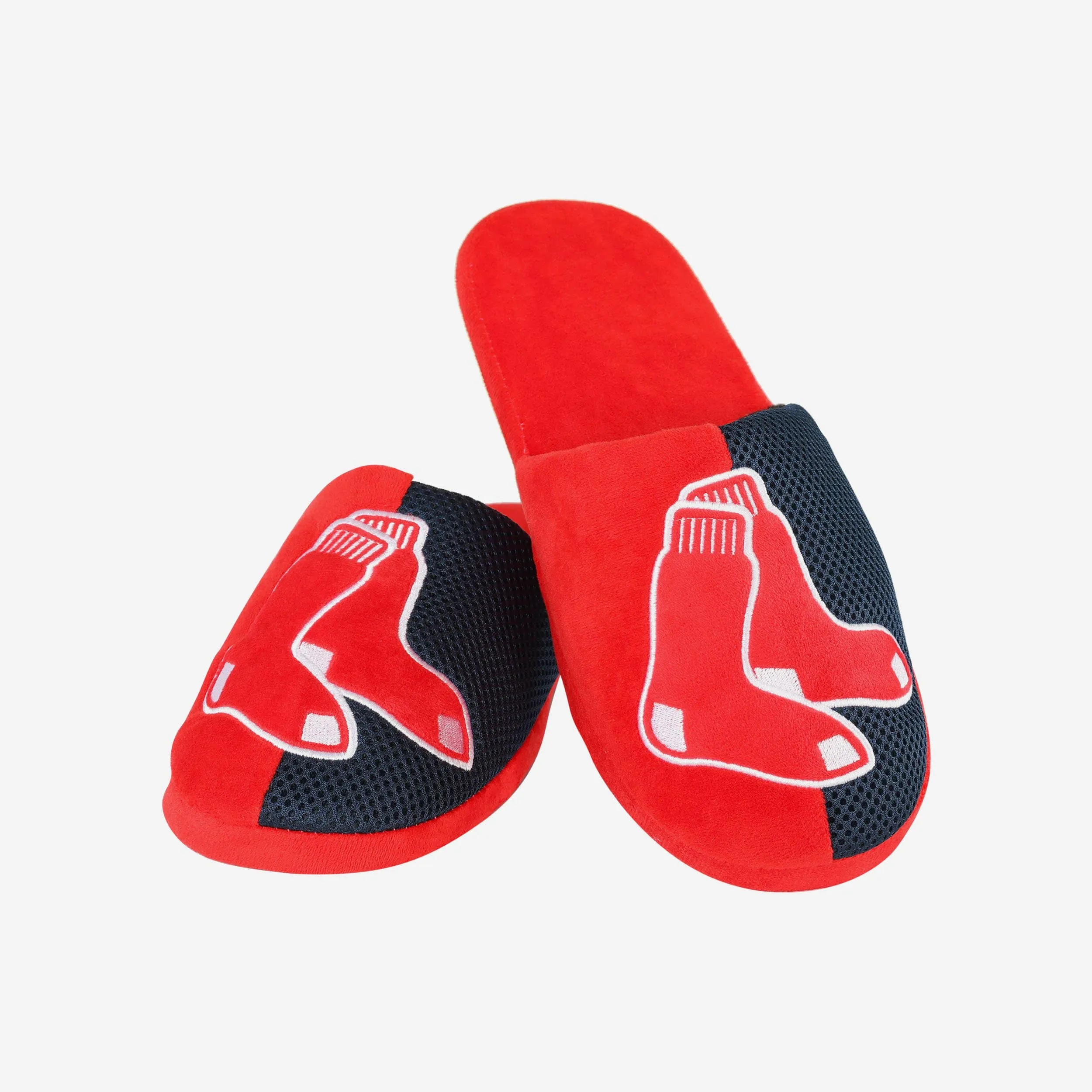 Boston Red Sox Team Logo Staycation Slipper