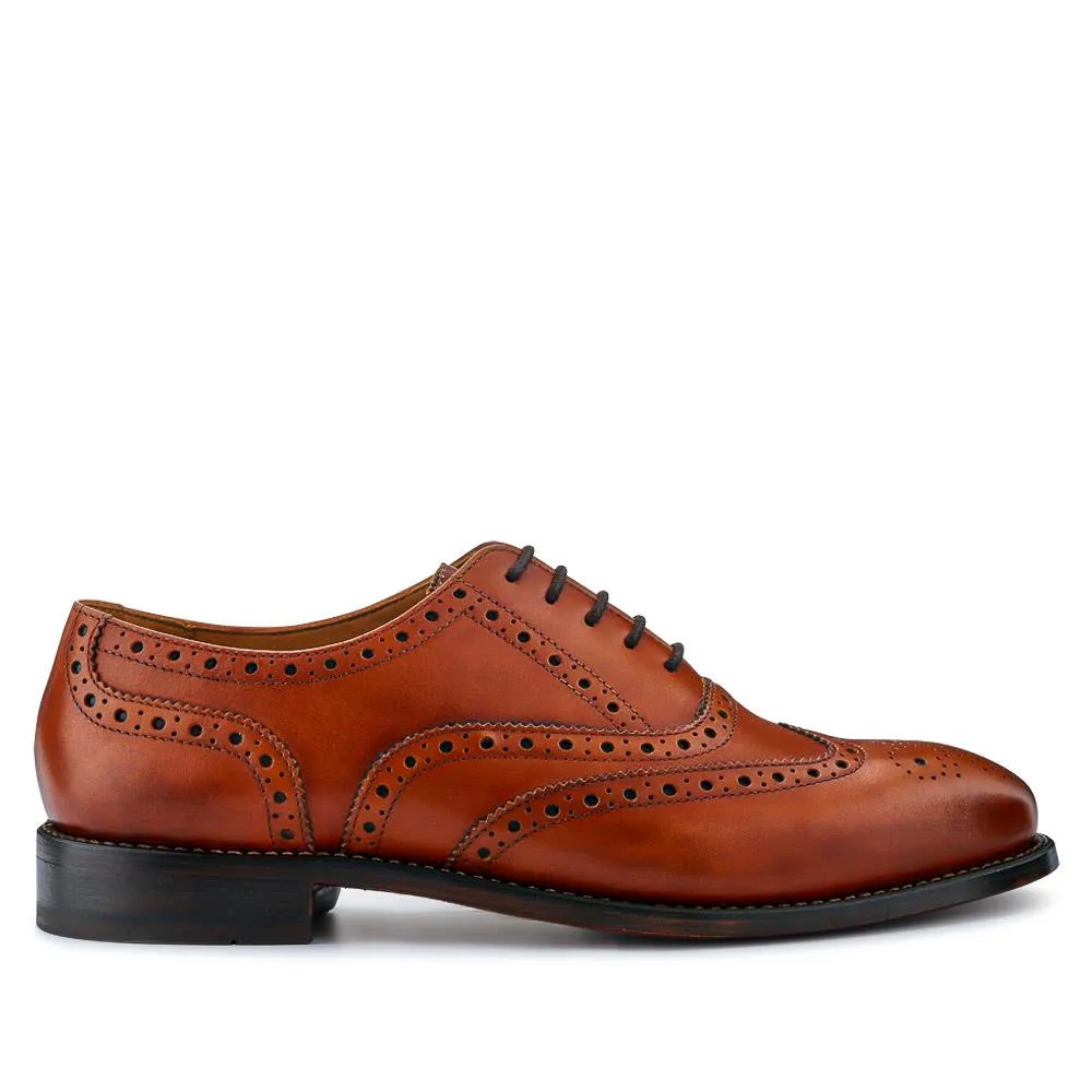 Braxton Leather Brogues - BRAXTON / 326 034