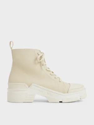 Canvas High Top Sneakers