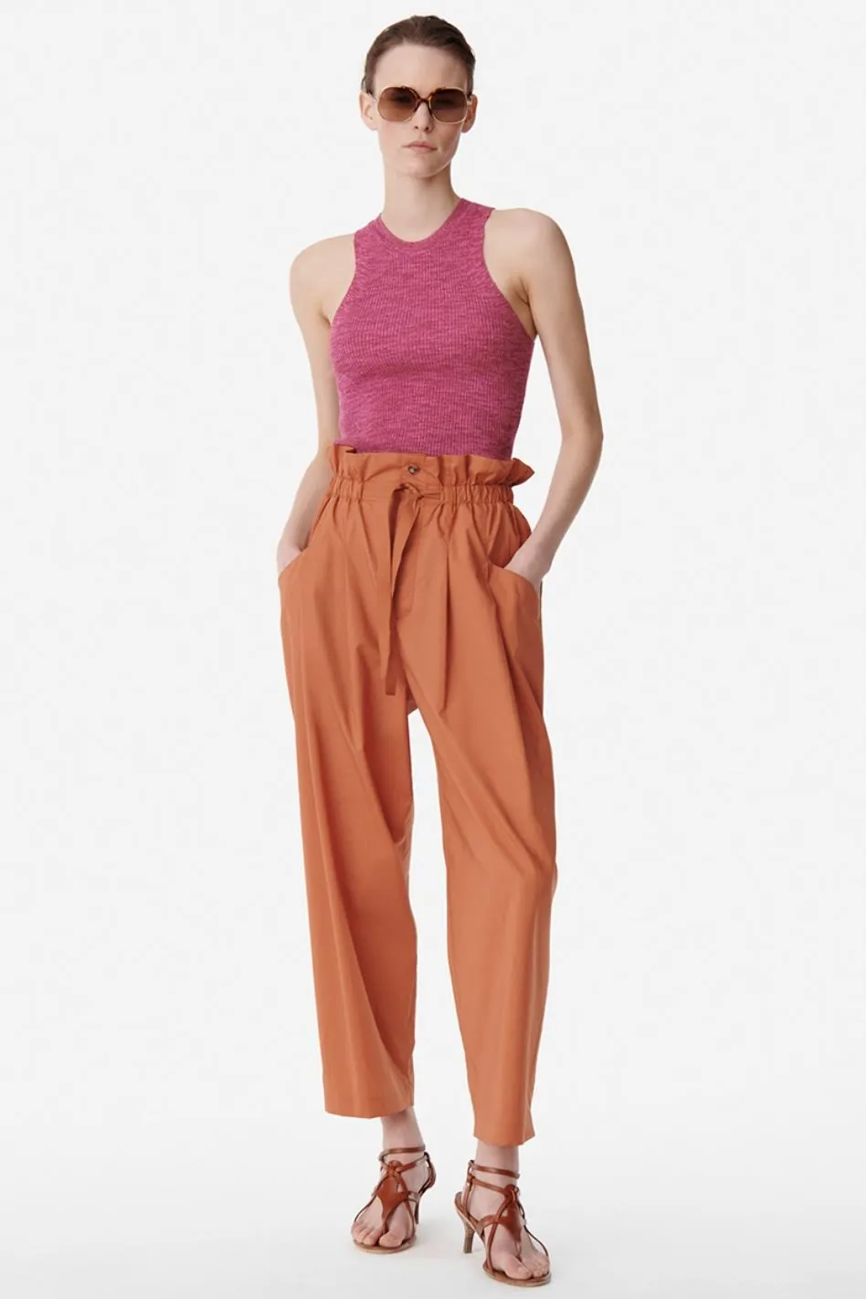 Casimir Havana High-Waisted Trousers