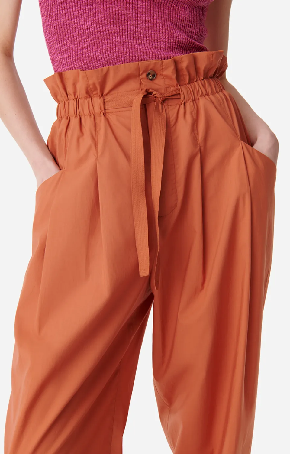 Casimir Havana High-Waisted Trousers