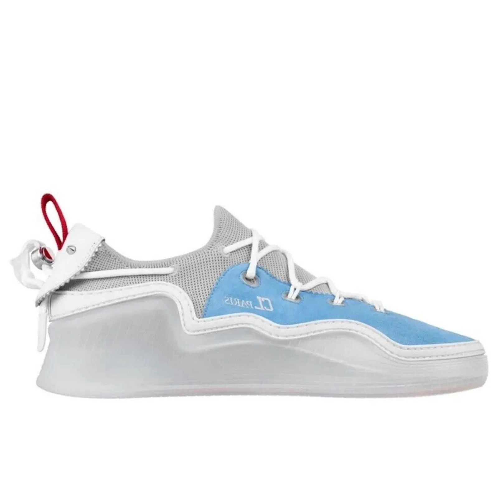 CHRISTIAN LOUBOUTIN Men's Arpoador Low-top Sneakers Blue