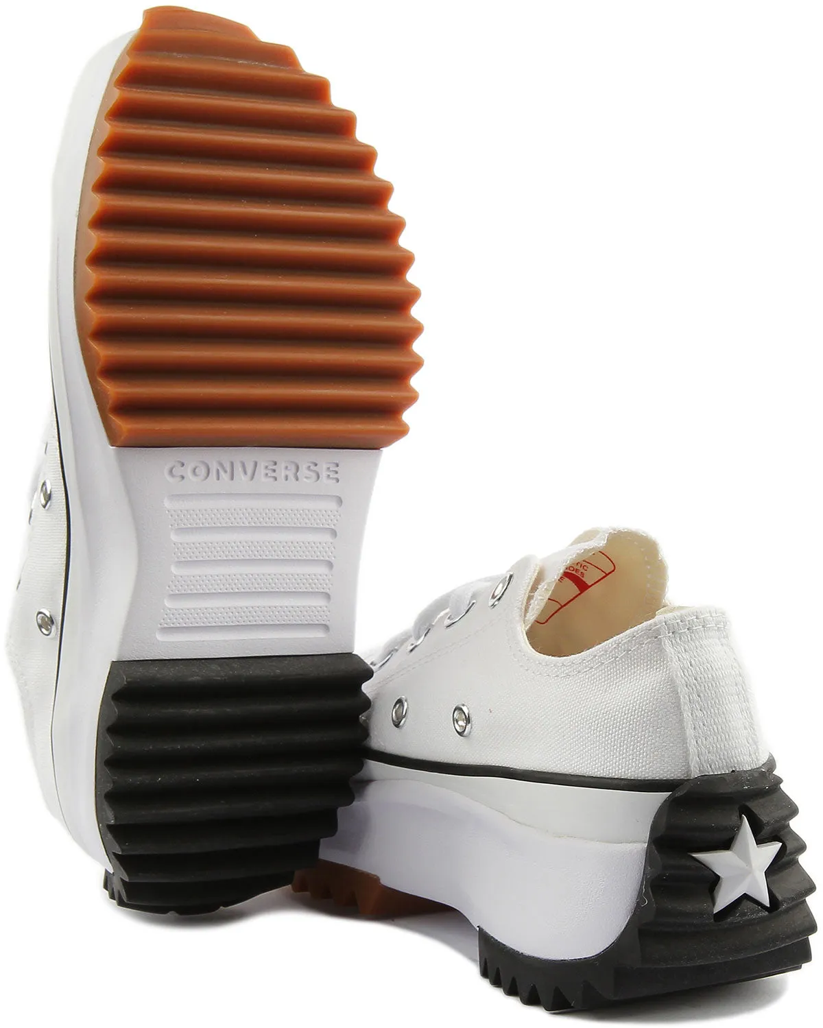 Converse 168817 Run Star Hike Trainers In White