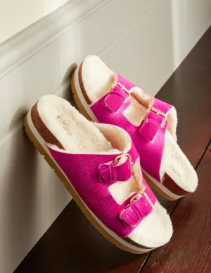 Cosy Slippers-Festival Pink Velvet