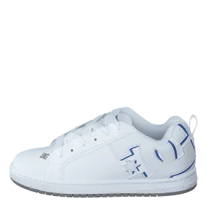 Court Graffik White/royal/grey