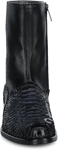 Cuadra Men's Grey Python R/ Black Cowhide Boot FC880