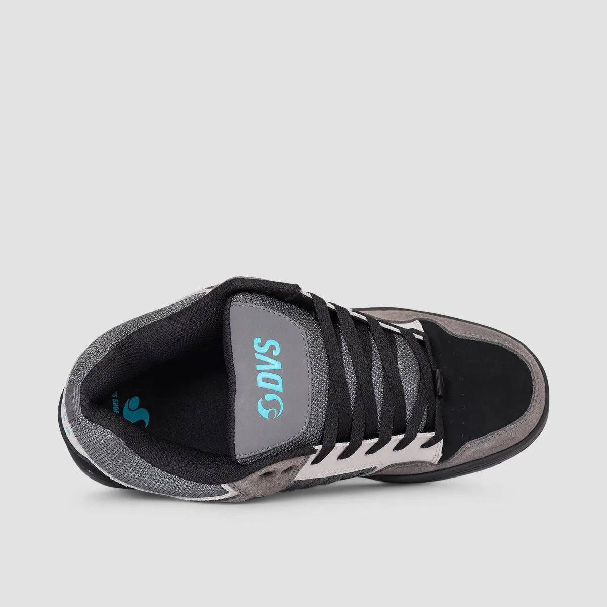 DVS Enduro 125 Shoes - Black/Charcoal/Turquoise/Suede