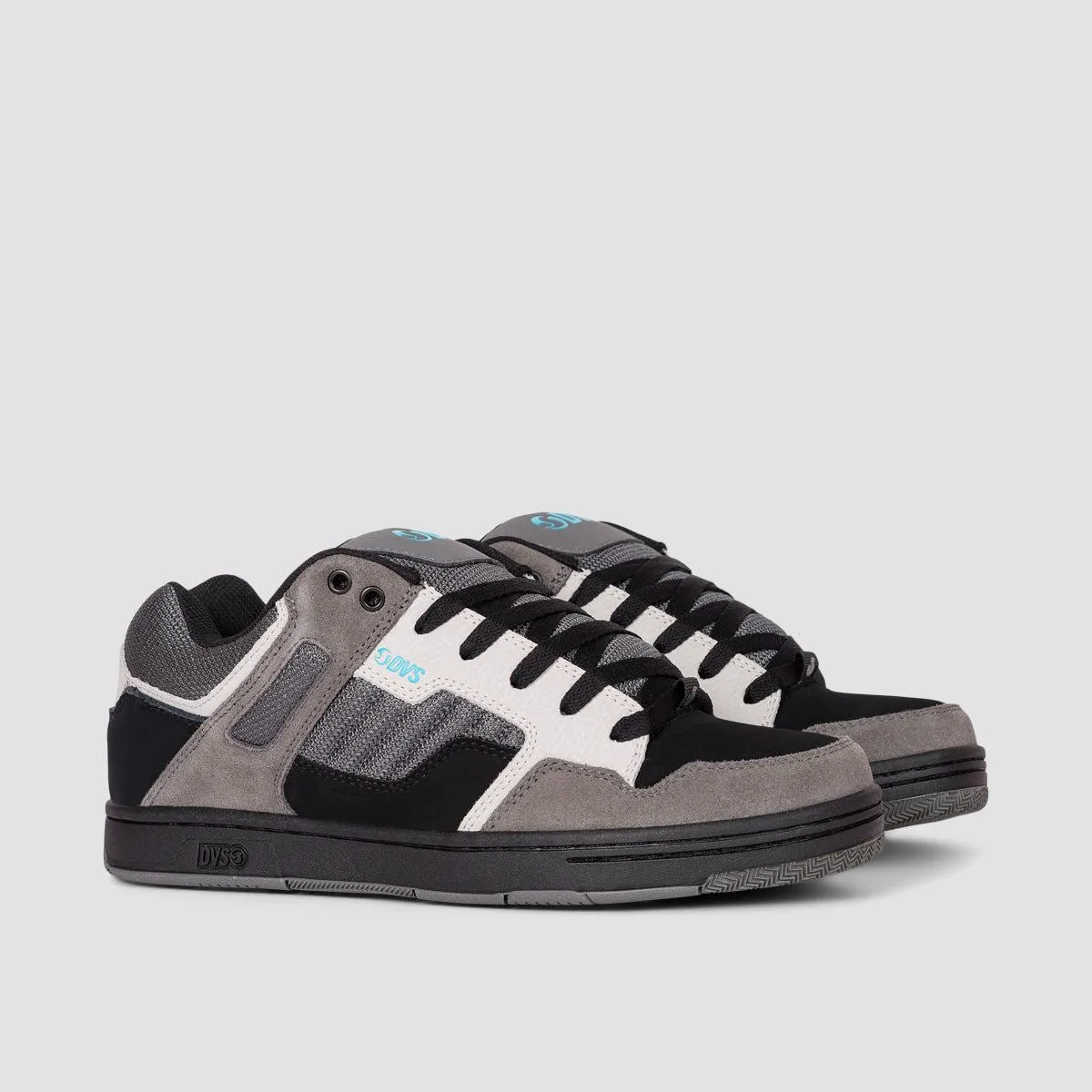 DVS Enduro 125 Shoes - Black/Charcoal/Turquoise/Suede