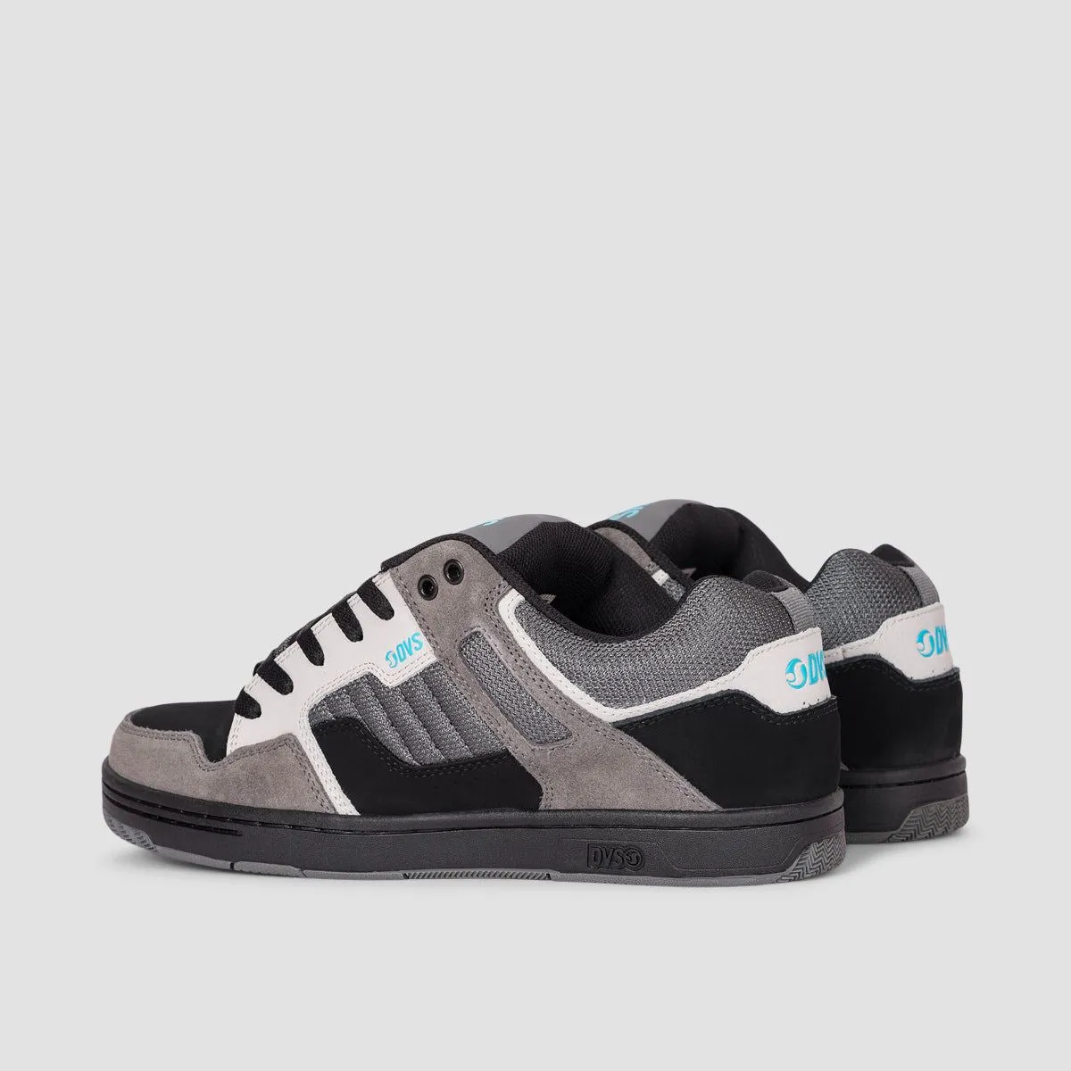 DVS Enduro 125 Shoes - Black/Charcoal/Turquoise/Suede