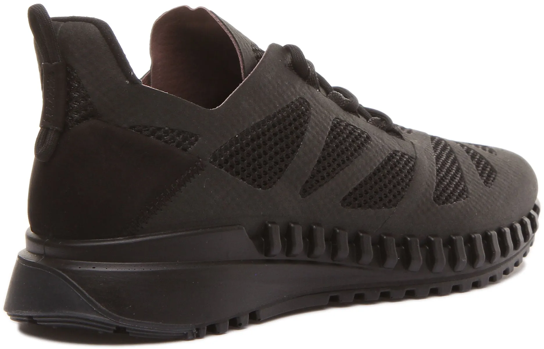 Ecco Zipflex In Black For Womens