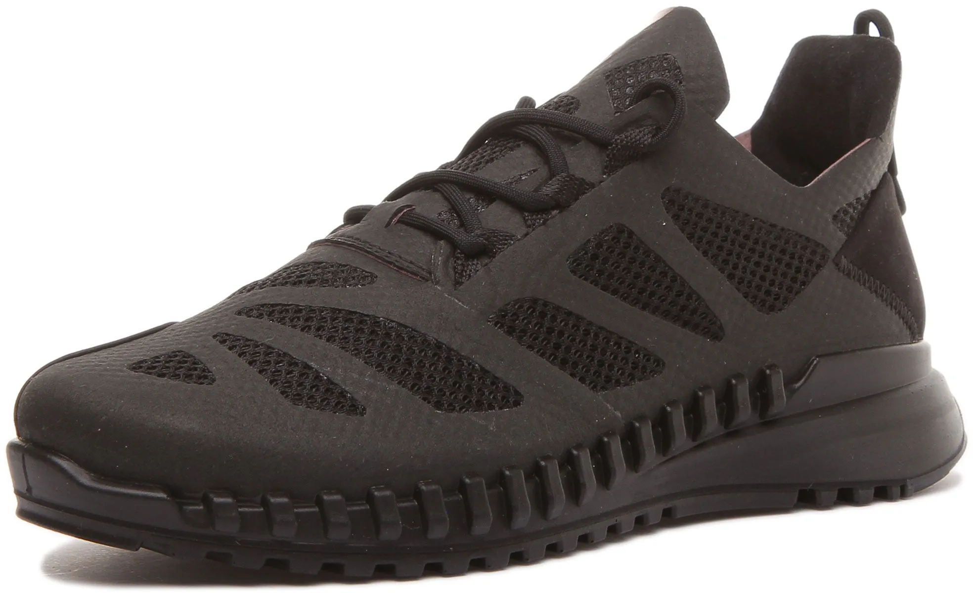 Ecco Zipflex In Black For Womens