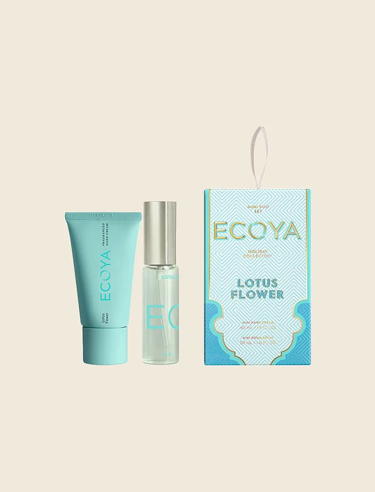 Ecoya Mini Duo Set - Lotus Flower