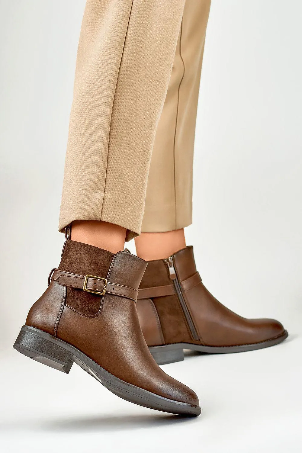 Elegant Eco-Conscious Ankle Boots