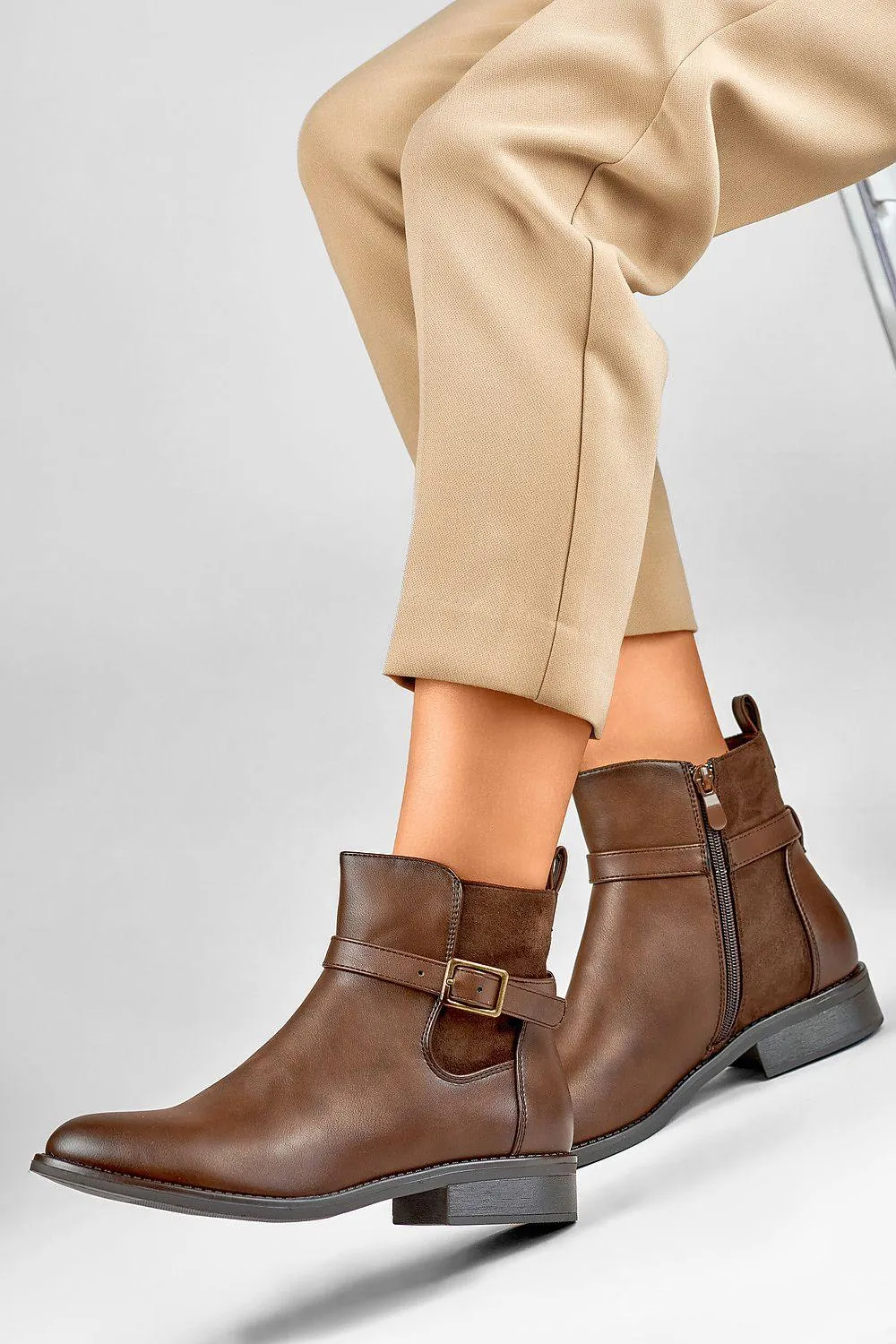 Elegant Eco-Conscious Ankle Boots