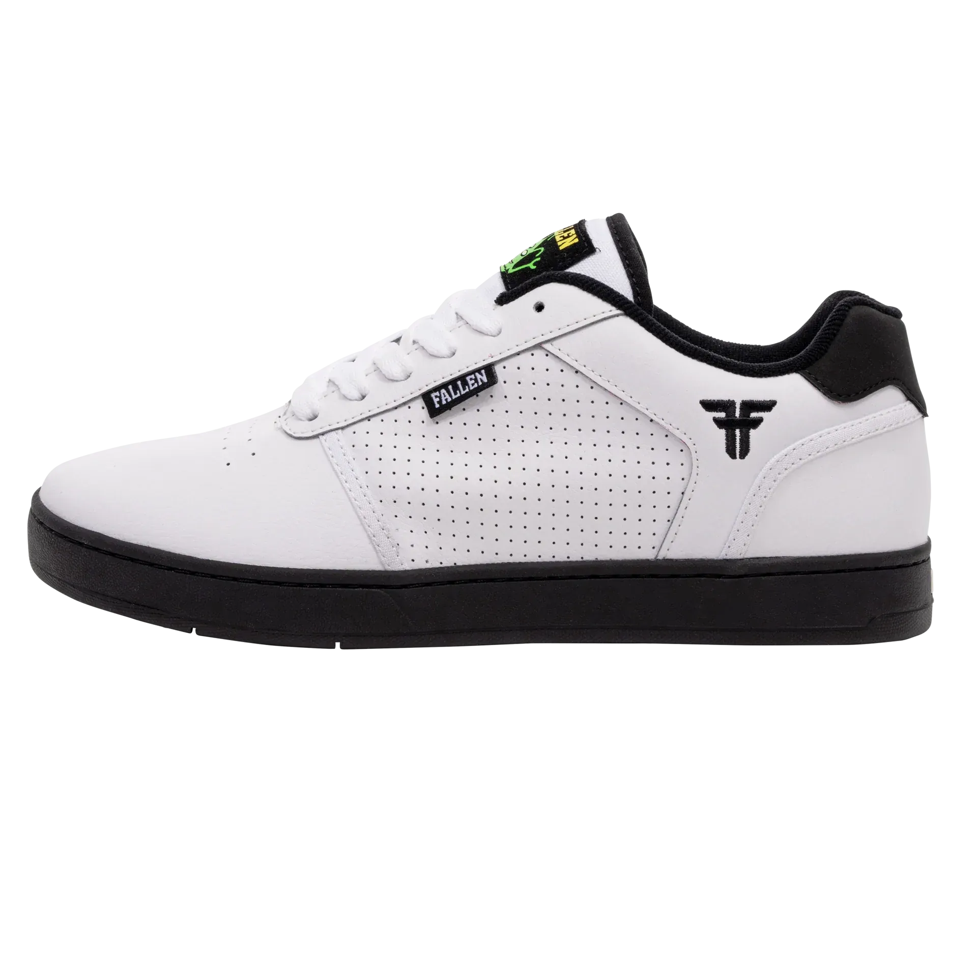 Fallen Pawn Billy Marks Shoe, White Black