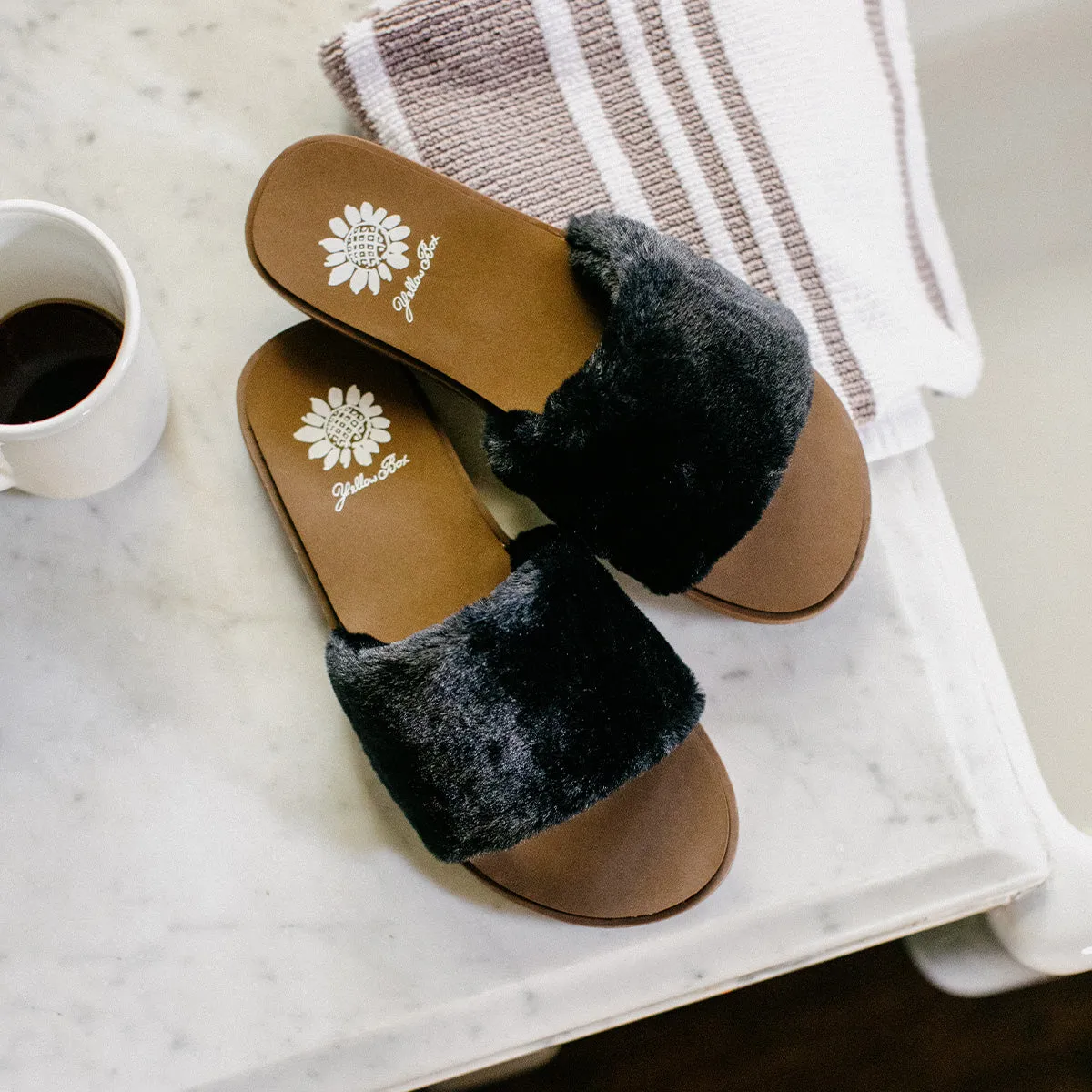 Felah Fur Sandal