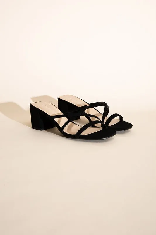 FS CLEARANCE CRIMP-S Mule Sandal Heels