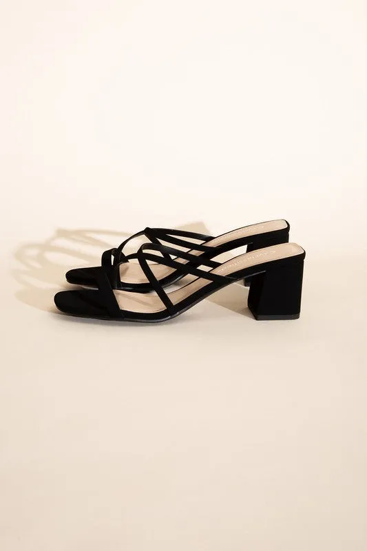 FS CLEARANCE CRIMP-S Mule Sandal Heels