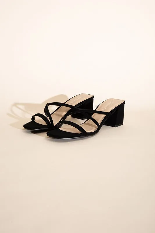 FS CLEARANCE CRIMP-S Mule Sandal Heels