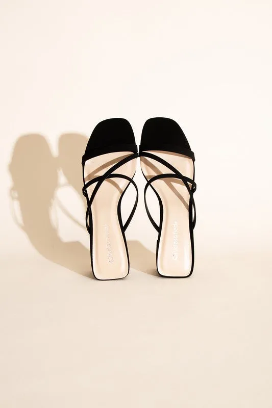 FS CLEARANCE CRIMP-S Mule Sandal Heels