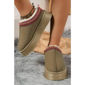 Indulge in Luxury Fashion for Women with Cozy Chestnut Suede Flats