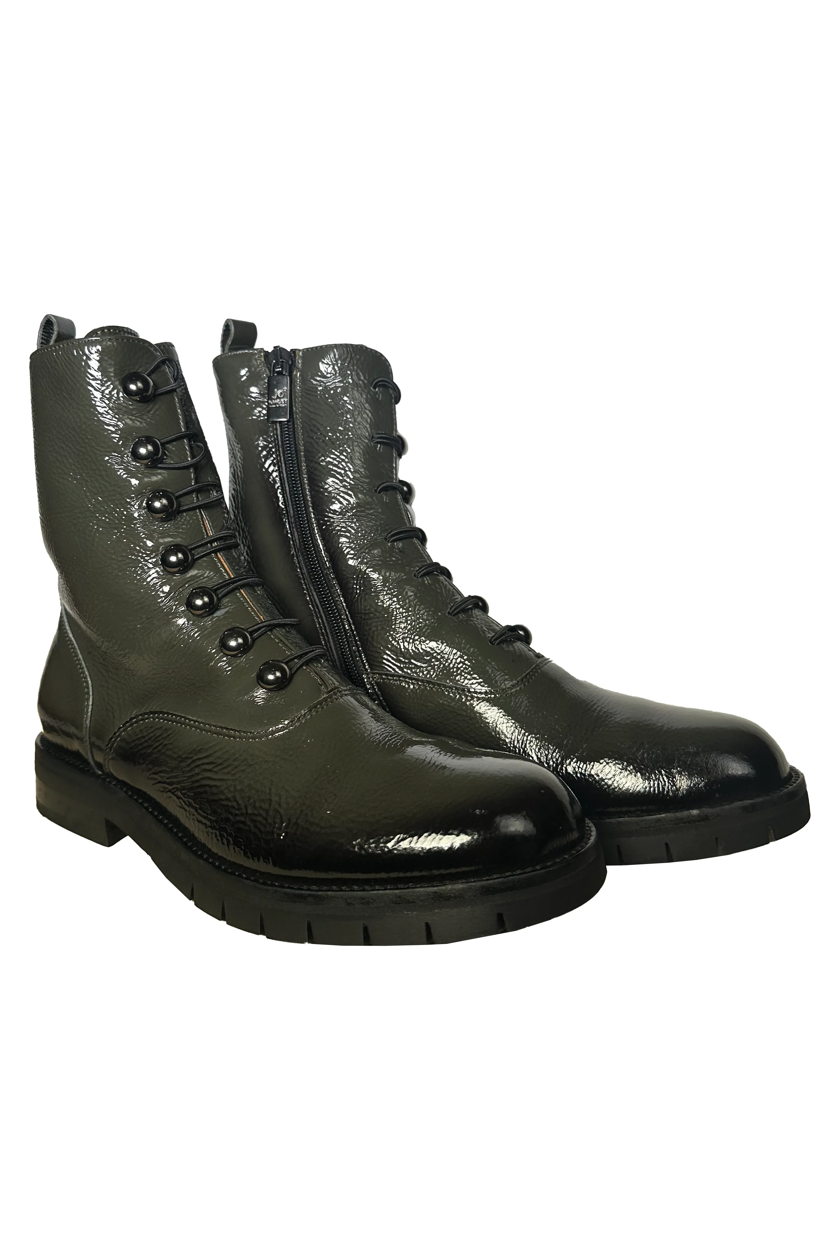 Jo Ghost Kris Combat Ankle Boot 2738 | Military Ombre