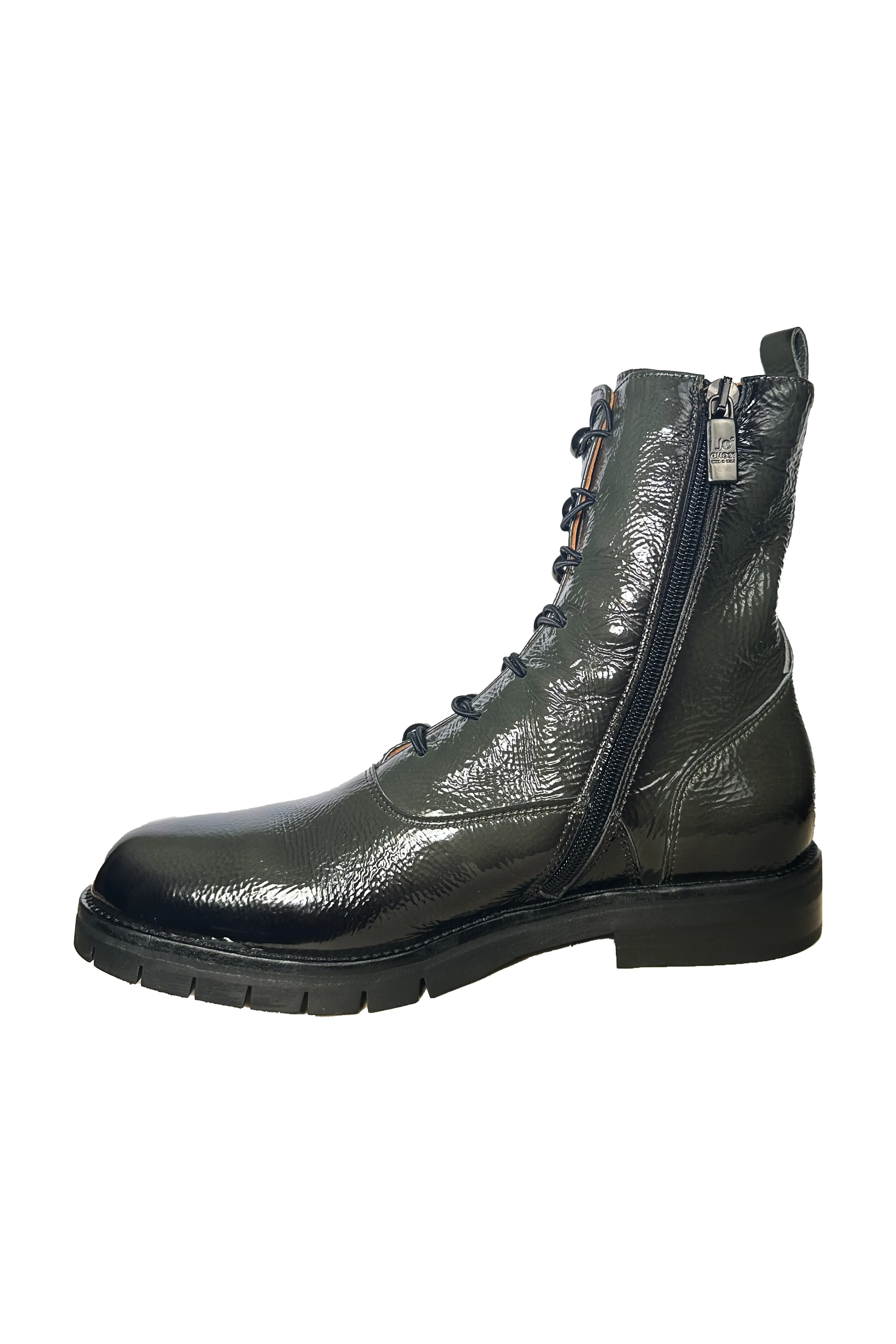 Jo Ghost Kris Combat Ankle Boot 2738 | Military Ombre