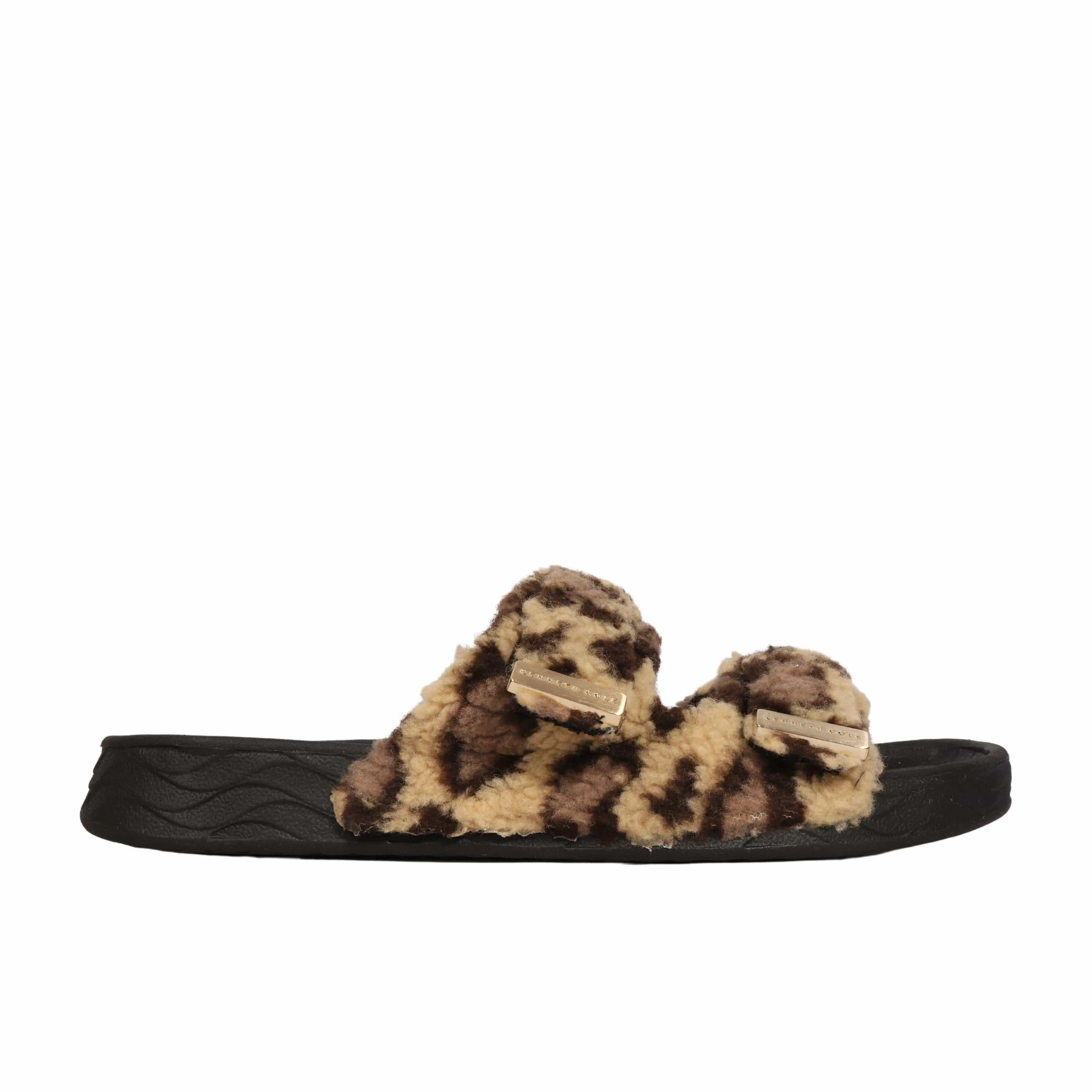 KENNETH COLE - Nova Two Band Cozy Slide Sandals