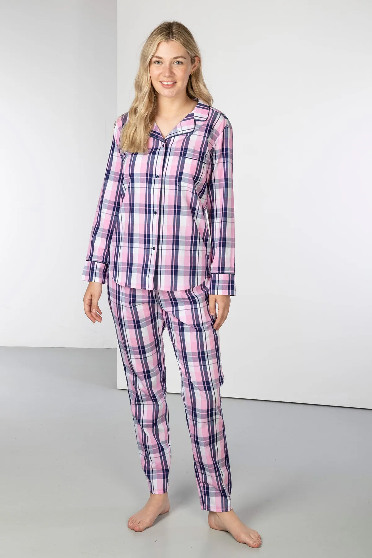 Ladies 100% Cotton Pyjama Sets