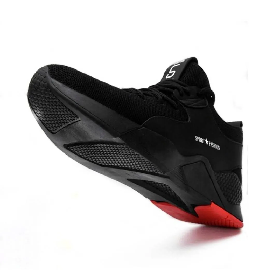 Men Black Casual Sports Shoes