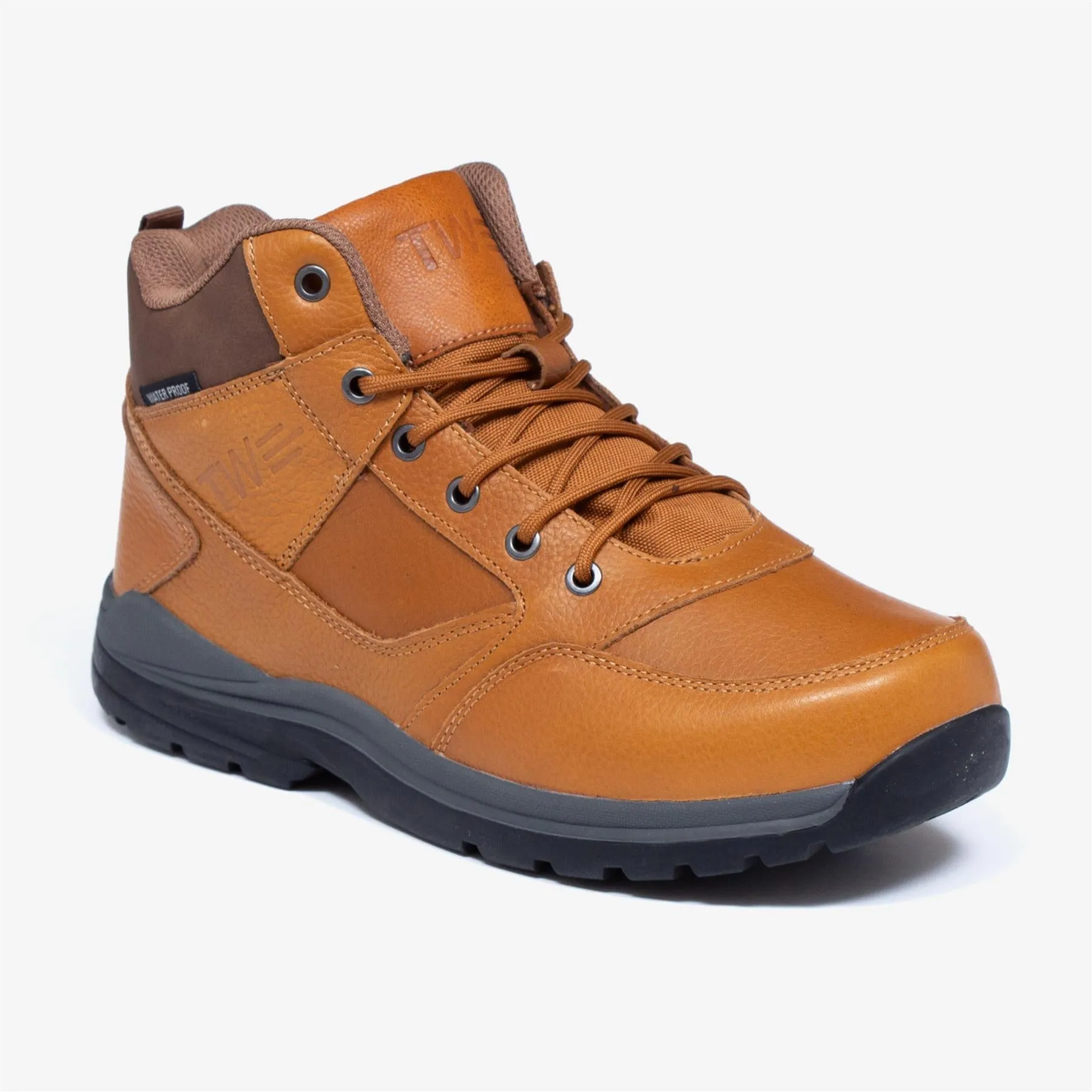 Men's Wide Fit Tredd Well Tough Hiking Boots - Tan