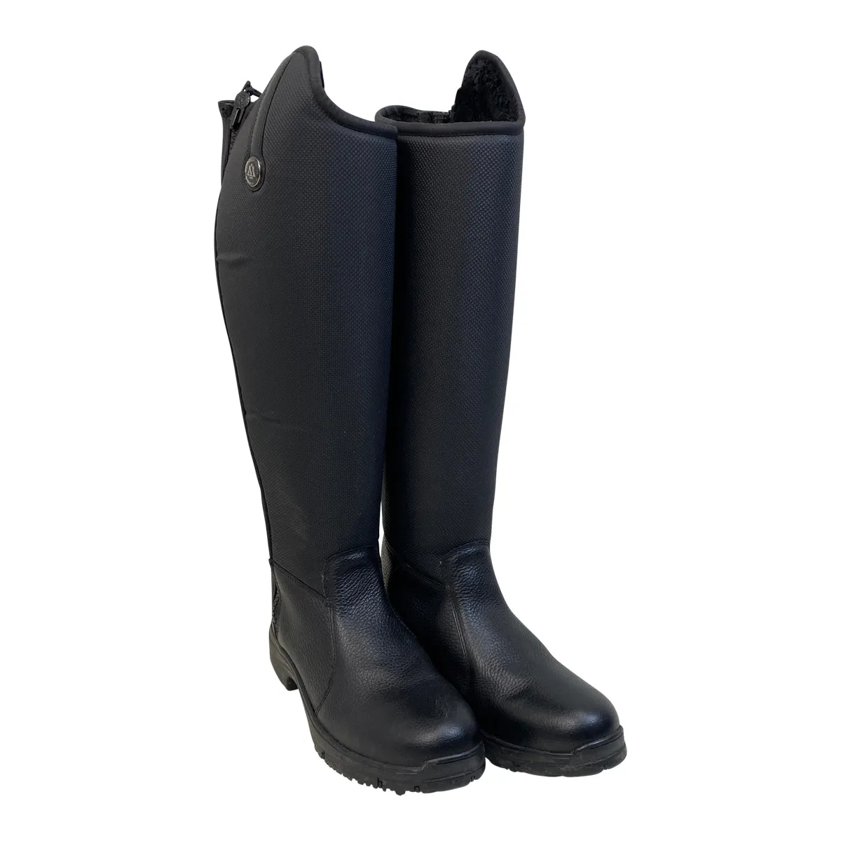 Mountain Horse Active Winter Rider Ladies Tall Boot in Black - Women's 10 Reg/Med