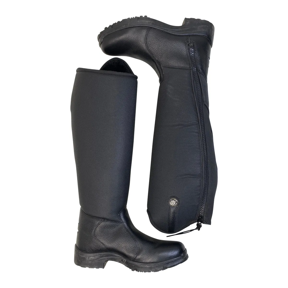 Mountain Horse Active Winter Rider Ladies Tall Boot in Black - Women's 10 Reg/Med