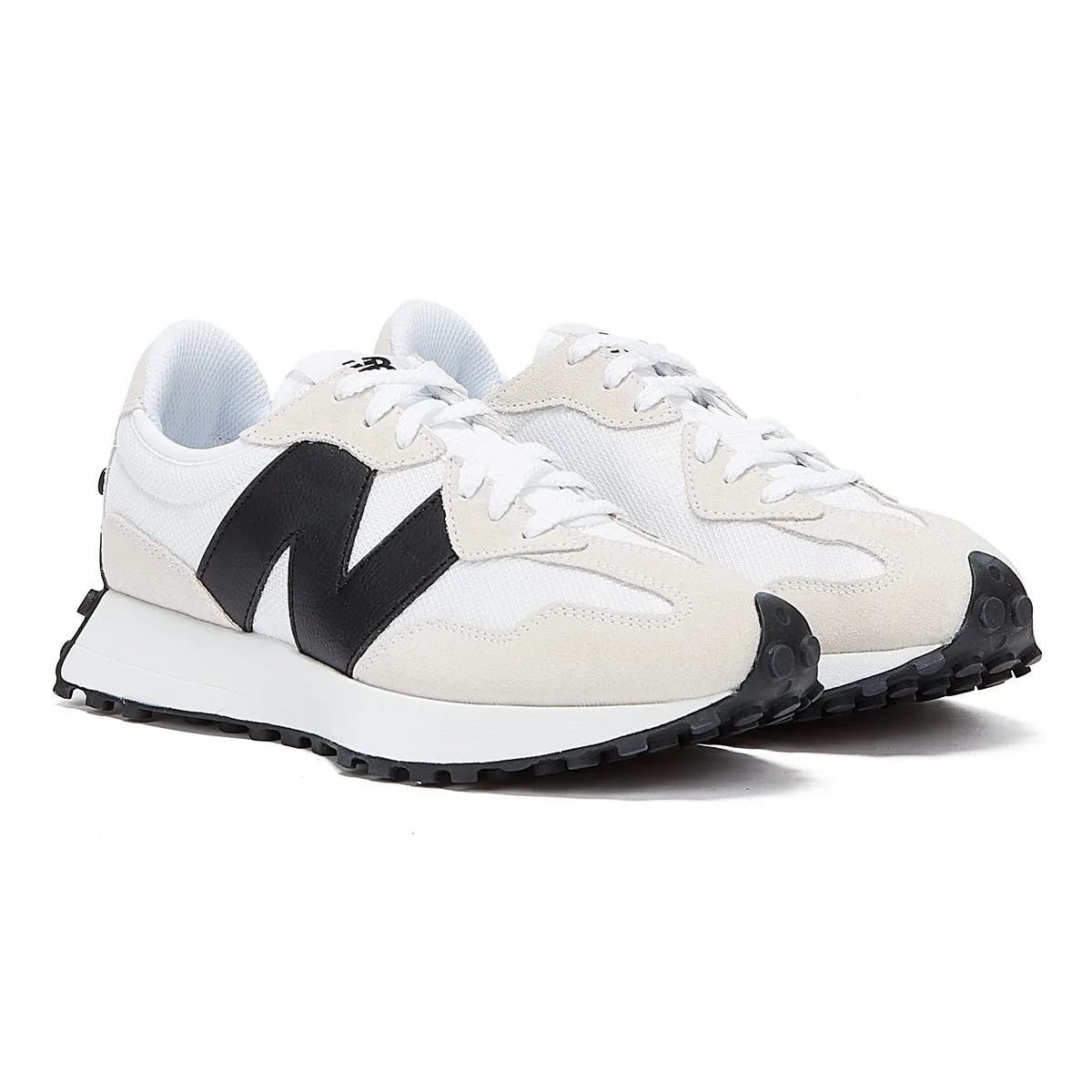 New Balance 327 White Trainers