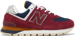 New Balance 574 Rugged 'Garnet' Sneakers, Red