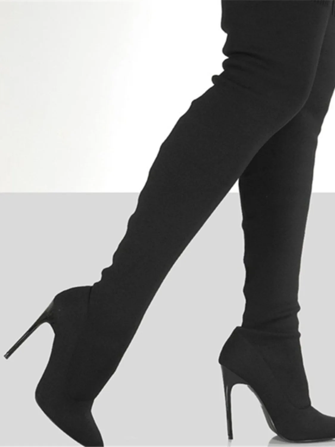 Over Knee Stiletto Boots